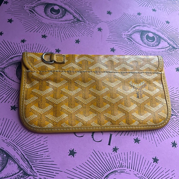 100% AUTH GOYARD SAINT LOUIS POUCH CLUTCH WALLET - Picture 7 of 13